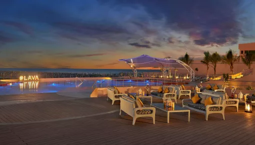 Бассейн Fujairah Beach Resort